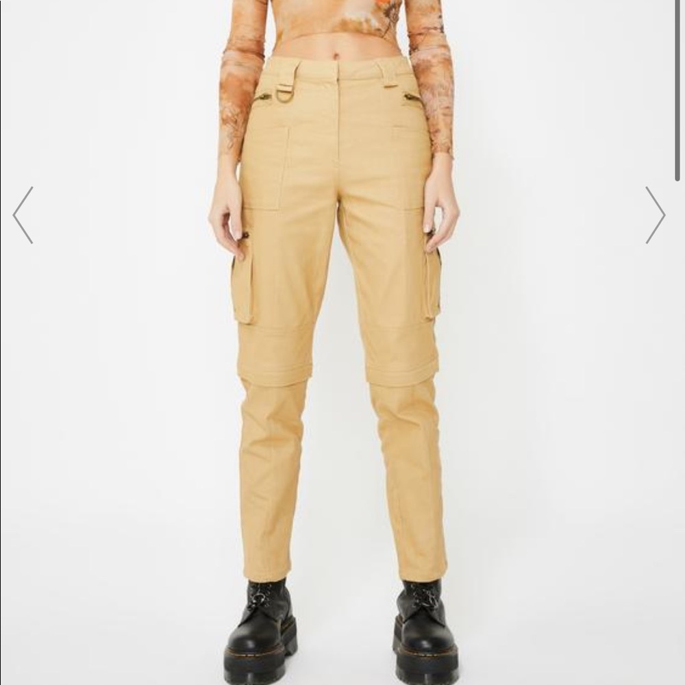 I AM GIA tan ursa pants cargo